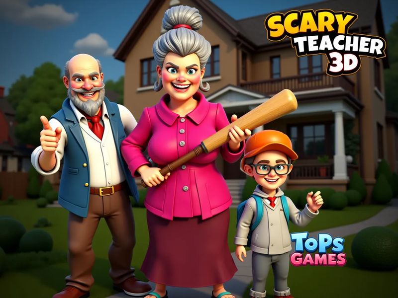 Scary Teacher - Play Free Online On Tops.Games