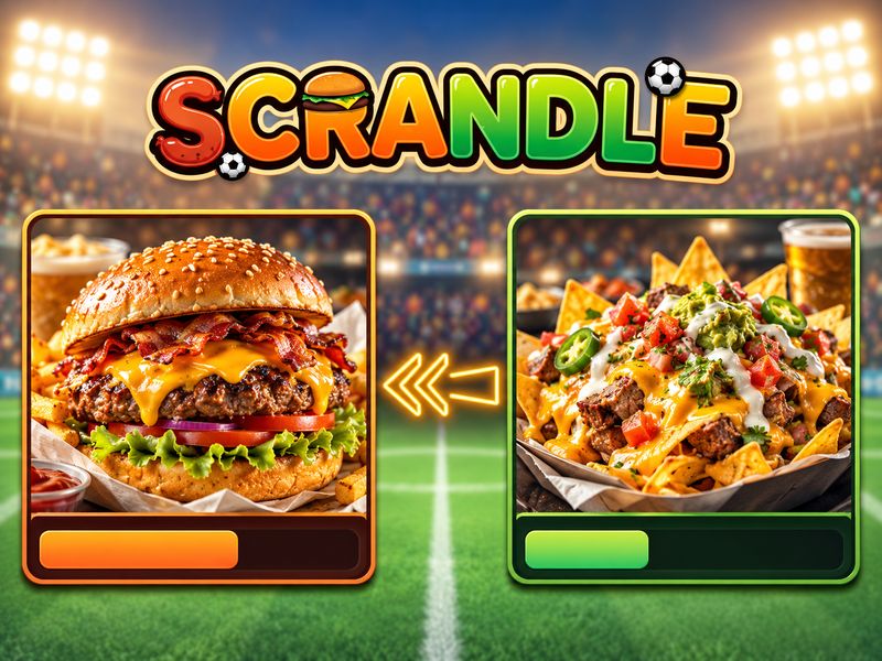 Scrandle — Stadium Food Comparison Game | Tops Games